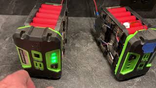 How to revive a quotdeadquot Greenworks lithium ION battery  save a couple hundred bucks [upl. by Mose]