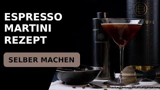 Espresso Martini Cocktail Rezept Selber Machen 🍸☕ [upl. by Neelehtak544]