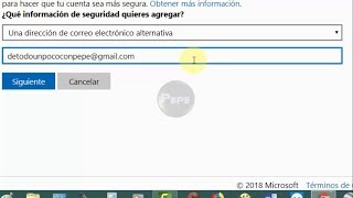 Cómo ASIGNAR una CuentaTeléfono de RECUPERACIÓN de Gmail Yahoo etc a nuestra Cuenta de Hotmail [upl. by Sorac739]