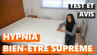 Matelas Hypnia Bienêtre Suprême déballage test et avis [upl. by Aitnis]