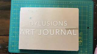 Dylusions art journal review [upl. by Jaf]