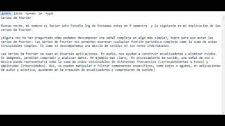 Explicacion series de Fourier [upl. by Eetsim]