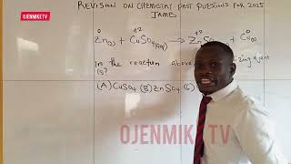 oxidizing and reducing agents score 95 in chemistry JAMB 2025 [upl. by Frederiksen715]