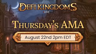 DeFi Kingdoms AMA [upl. by Hgiellek]