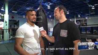 Interview de Mirsad Bektic 100 en MMA [upl. by Grati]