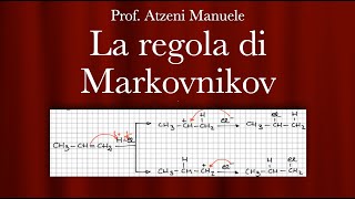 La regola di Markovnikov L42 ProfAtzeni ISCRIVITI [upl. by Fleisher]