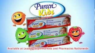 Pureen Kids Toothpaste Fluoride Free [upl. by Nner328]