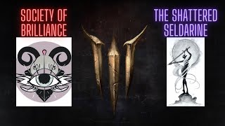 MADE PRE RELEASE The Society of Brilliance analysis and The Shattered Seldarine LORE [upl. by Roz]