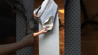 I just cant wear jeans without ironing them beforehand ironingasmr [upl. by Maurita]