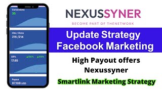 Nexussyner Smartlink Marketing Strategy  Facebook Marketing with Nexussyner  High Payout offers [upl. by Lissie816]