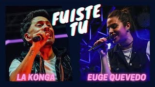 Eugenia Quevedo  Fuiste Tu Ft La Konga Audio [upl. by Friederike]