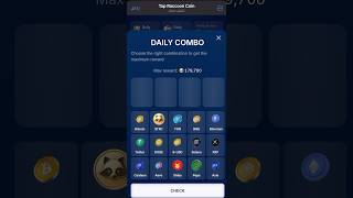 Tap Raccoon Coin  TapRaccoonCoin Daily Combo 07 Sept 2024 [upl. by Regnij]