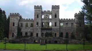 ABANDONED Loudoun castle theme park dark dungeons got kicked out [upl. by Jacinda]