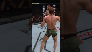 When Khabib dropped Conor McGregor 👀 nocommentary [upl. by Hayn]