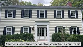 Simpson Front Door Installation In Wilton CT [upl. by Roice326]