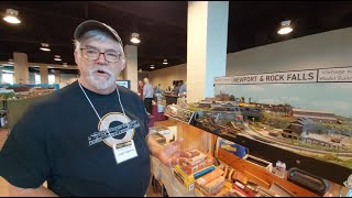 Small Layouts at the N Scale Weekend  Altoona PA 2024 [upl. by Ainos]