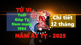 Chi tiết 12 tháng Tử Vi Tuổi Giáp Tý 1984 Nam Mạng Năm Ất Tỵ 2025  Tử vi và Phong thuỷ Việt [upl. by Thorner]