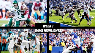 Every Week 1 Game Highlight [upl. by Hernandez]