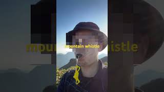 mountaineering whistle ACME ACM660 [upl. by Eleik]