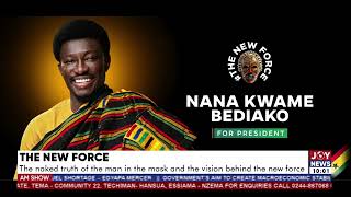 Nana Kwame Bediako talks about his presidential ambitionquotThe New Forcequot source of wealth and more [upl. by Willman]