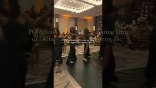 🔥 Delta Sigma Theta Sorority Inc Wedding Stroll dst deltasigmatheta divine9 weddingvideo [upl. by Nonnaihr]