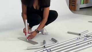 PB Backdrops How to Install Backdrop Stand [upl. by Kopaz]