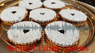 Linzer Cookies  The BEST Cookie Dough You Will Ever Taste [upl. by Lipfert]