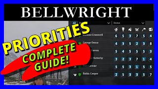 COMPLETE Priorities Guide  Bellwright How To [upl. by Ciprian]