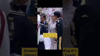 Greatest Top Class Wedding of t Century with Lovely Royal Couple Historic Wedding🤩 anisharosnah [upl. by Letnohs]