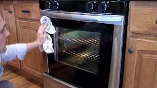 How to take apart an Oven Door to clean the Glass [upl. by Emmuela]