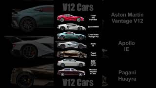 Best Sounding V12 Cars  Newer Models lamborghini ferrari [upl. by Urana]