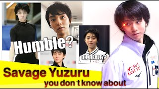 Savage Yuzuru you dont know about  Super funny cute and unexpected interview moments  Part 2 [upl. by Annoik]