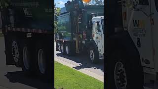 Bluffton SC Peterbuilt 520 Mcneilus ZR On Recycle trashtruck wastemanagement trashcollection [upl. by Peednam]