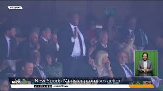 Newly appointed Sports Minister Gayton McKenzie hits the ground running [upl. by Niveg]