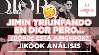 JIKOOK  ¿DÓNDE ESTÁ JUNGKOOK JIMIN TRIUNFANDO EN DIOR 2023 Cecilia Kookmin [upl. by Rauch593]