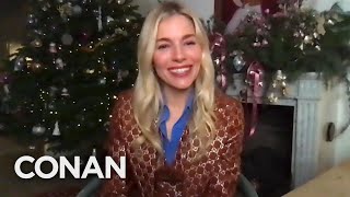 Sienna Miller Full Interview  CONAN on TBS [upl. by Mellitz]