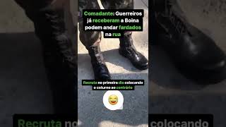 Coturno ao contrario pm exercito militar [upl. by Luciana]