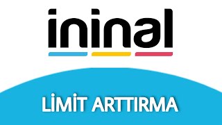 İninal Yükleme Limiti Arttırma Nasıl Yapılır  Limit Yükseltme [upl. by Lussi]