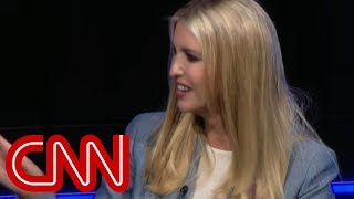 Ivanka Trump laughs off Trump Tower question [upl. by Anilemrac64]