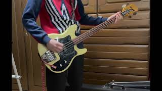 CityPRIMAL SCREAM  ベース【bass cover】 [upl. by Llesirg]