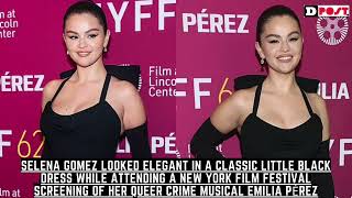 Emilia Perez Screening Selena’s Fashion Statement Steals the Show [upl. by Amanda463]