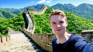 VISITING THE GREAT WALL OF CHINA 🇨🇳 [upl. by Lain]