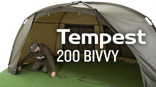 Trakker Products Tempest 200 Bivvy [upl. by Adamec820]