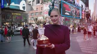 Melbourne Cup Carnival Fashions on the Field launches [upl. by Nessy]