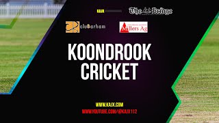 Cricket  Koondrook Barham Vs Girgarre [upl. by Ramsa]