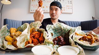 First Time Eating Wingstop [upl. by Bartel]