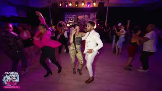 Osmani amp Lolahontas  Salsa social dancing  Croatian Summer Salsa Festival 2023 [upl. by Kerrie653]