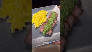 RAPPING CHEF STEAK amp EGGS 🎶👨🏾‍🍳 shorts [upl. by Gytle269]