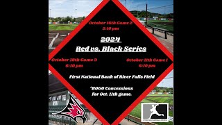 UWRF Baseball  RedBlack series 5pm 1016 [upl. by Essa]