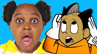 REACTING TO OUR CARTOON FUNNY REACTION  Onyx Family [upl. by Fitzhugh1]